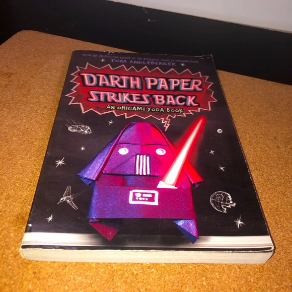 5/$25 
Darth Paper Strikes Back An Origami Yoda Book Tom Angleberger Kids 2011 - Picture 1 of 6
